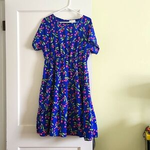 NWOT Midi dress with cherries!! So cute!